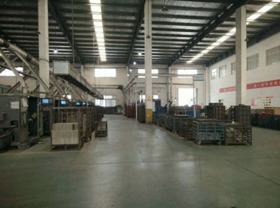 CNC drilling machine used in Hubei Feilong export base
